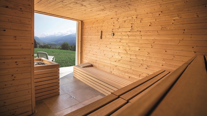  La nostra Family sauna panoramica! - Veronza Hotel Resort a Ville di Fiemme - Cavalese 